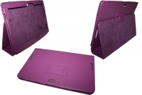 Чехол для планшета Asus TF600 кожа фиолетовый