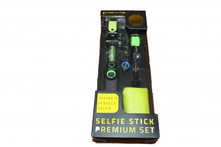 Универсальный Ashutb Selfie KIT-S6-YL Monopod Premium зеленый